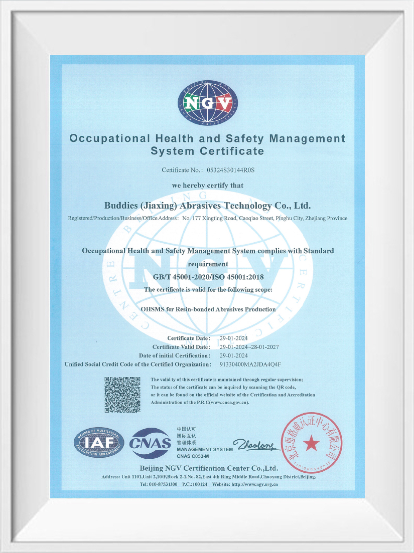 Occupational Health and Safety Management System Certification